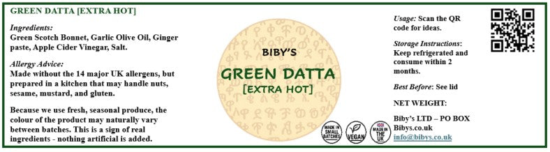 Green Datta Extra Hot