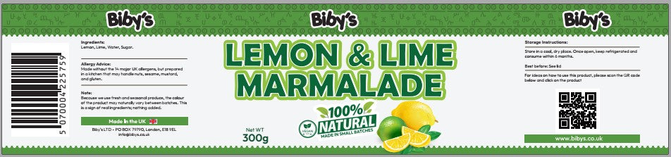 Lemon and Lime Marmalade