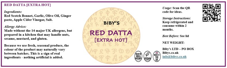 Red Datta Extra Hot