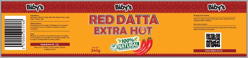 Red Datta Extra Hot
