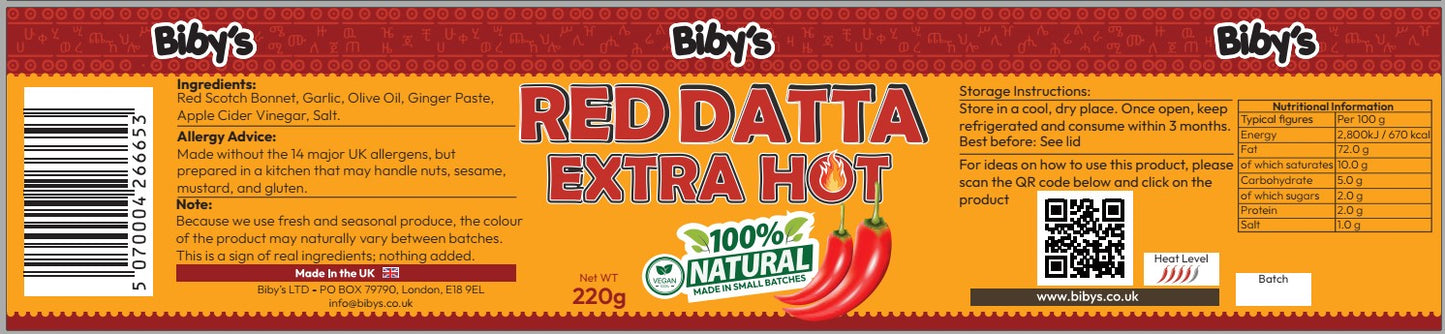 Red Datta Extra Hot